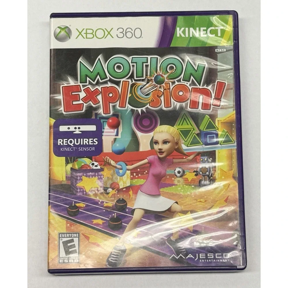 Motion Explosion Microsoft Xbox 360 Kinect Video Game